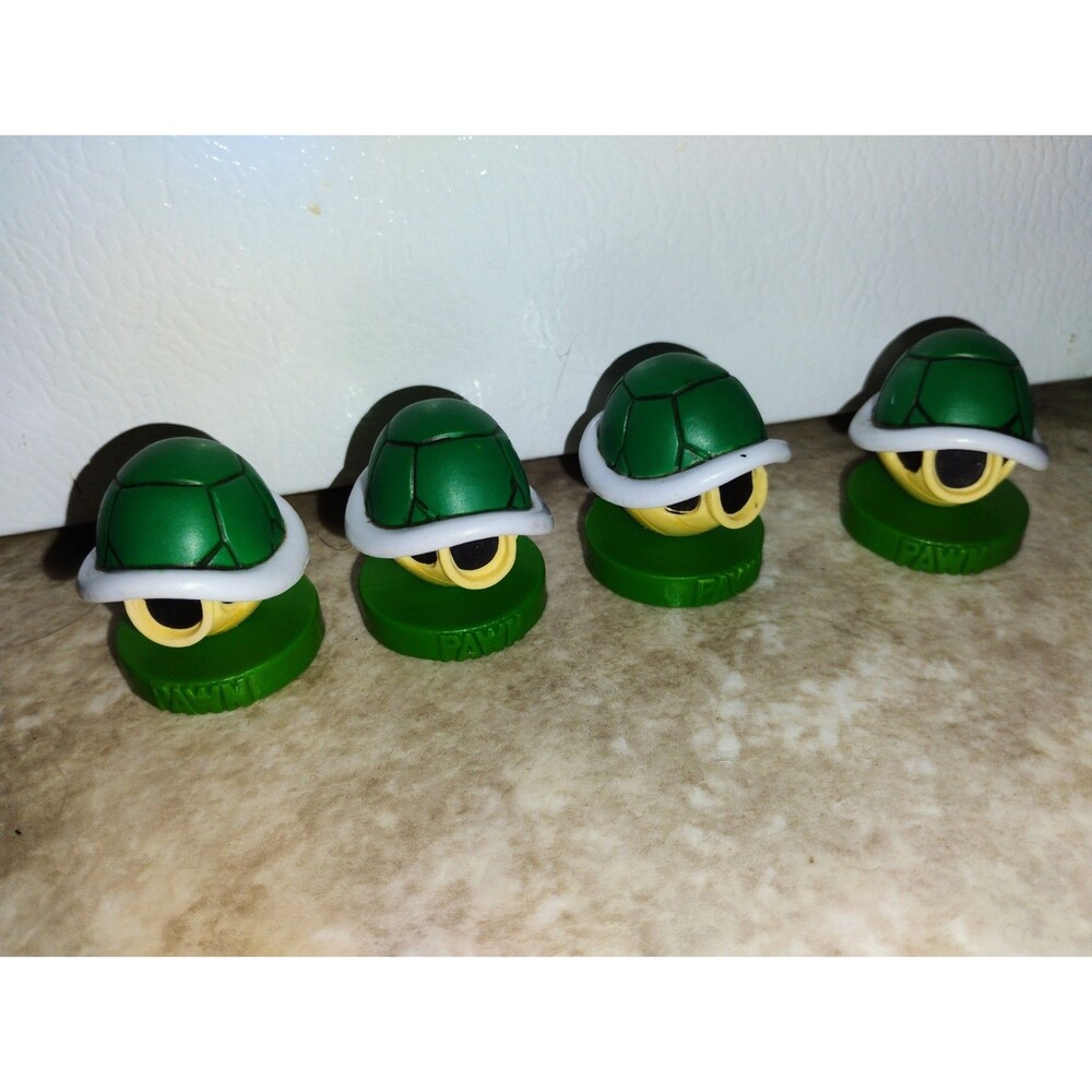 Nintendo Super Mario Bros Chess Replacement Pieces Figures 4 Koopa Shell Pawn